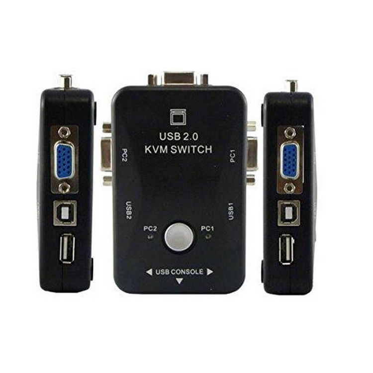 هاب سوئیچ 2 پورت VGA KVM رویال مدل KVM-2UK